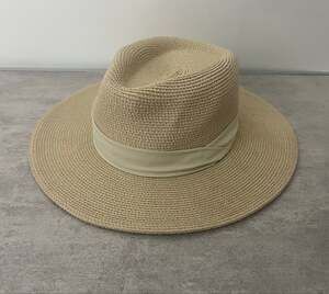Furtalk Panama Hat Sun hats for Women Men Wide Brim Fedora Straw Beach Hat UV
